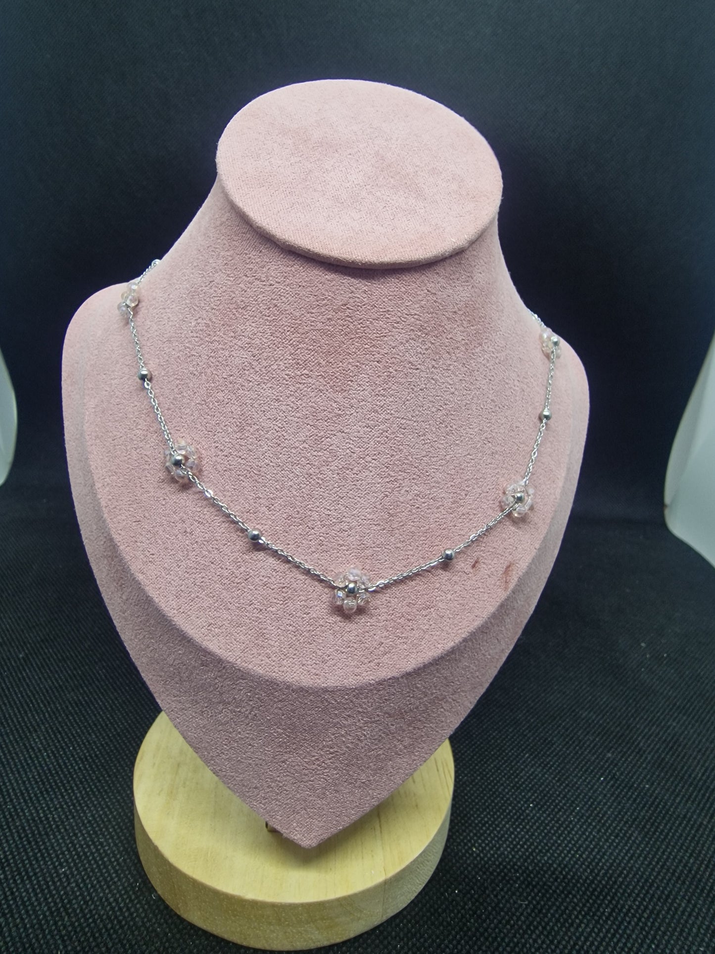 Collana fiore luminosa