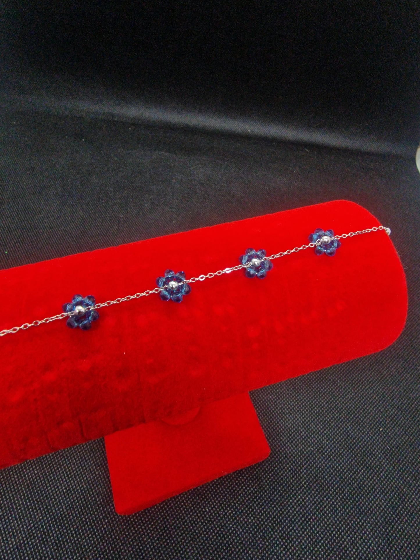 Bracciale fiore luminoso