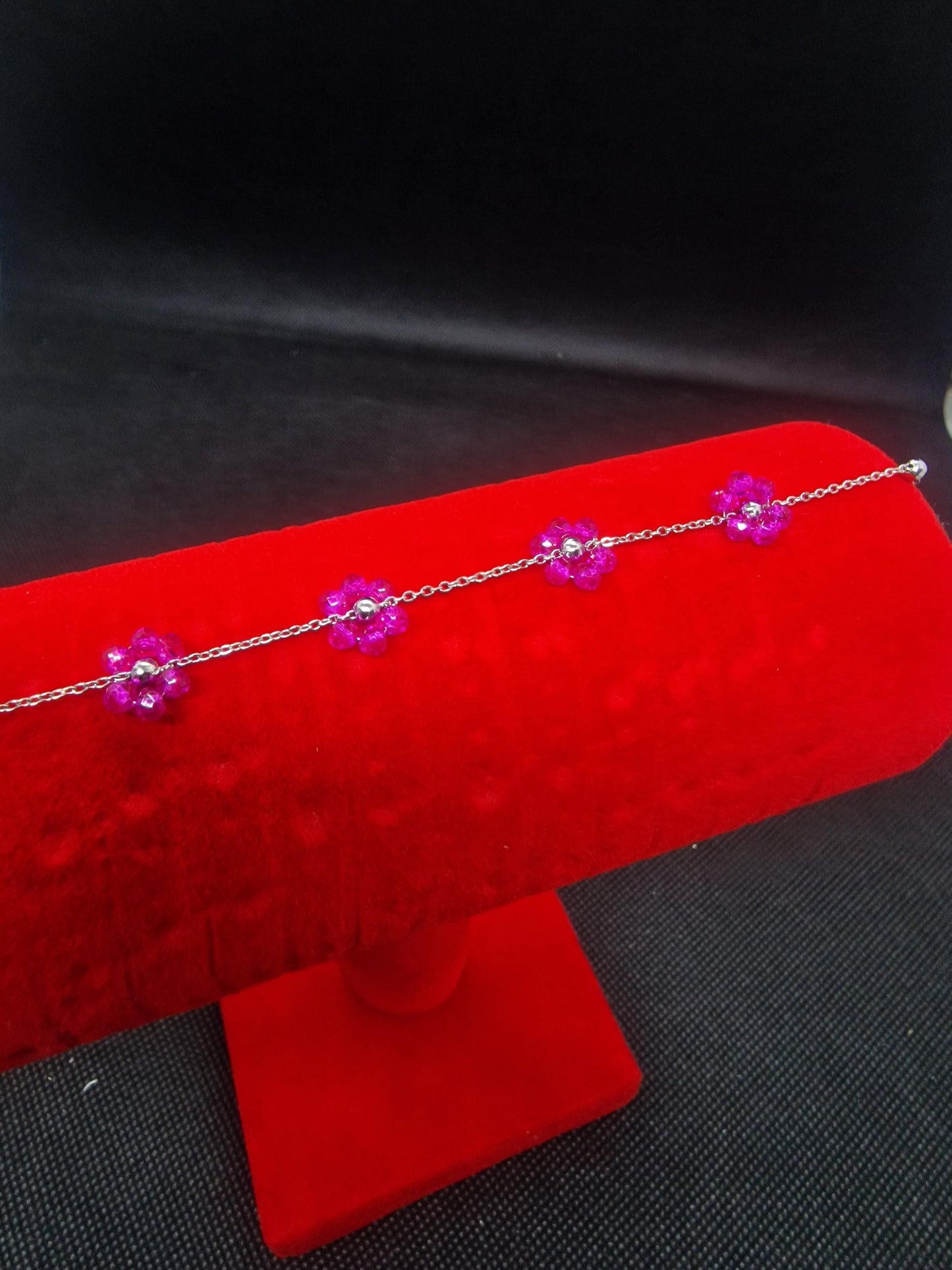 Bracciale fiore luminoso