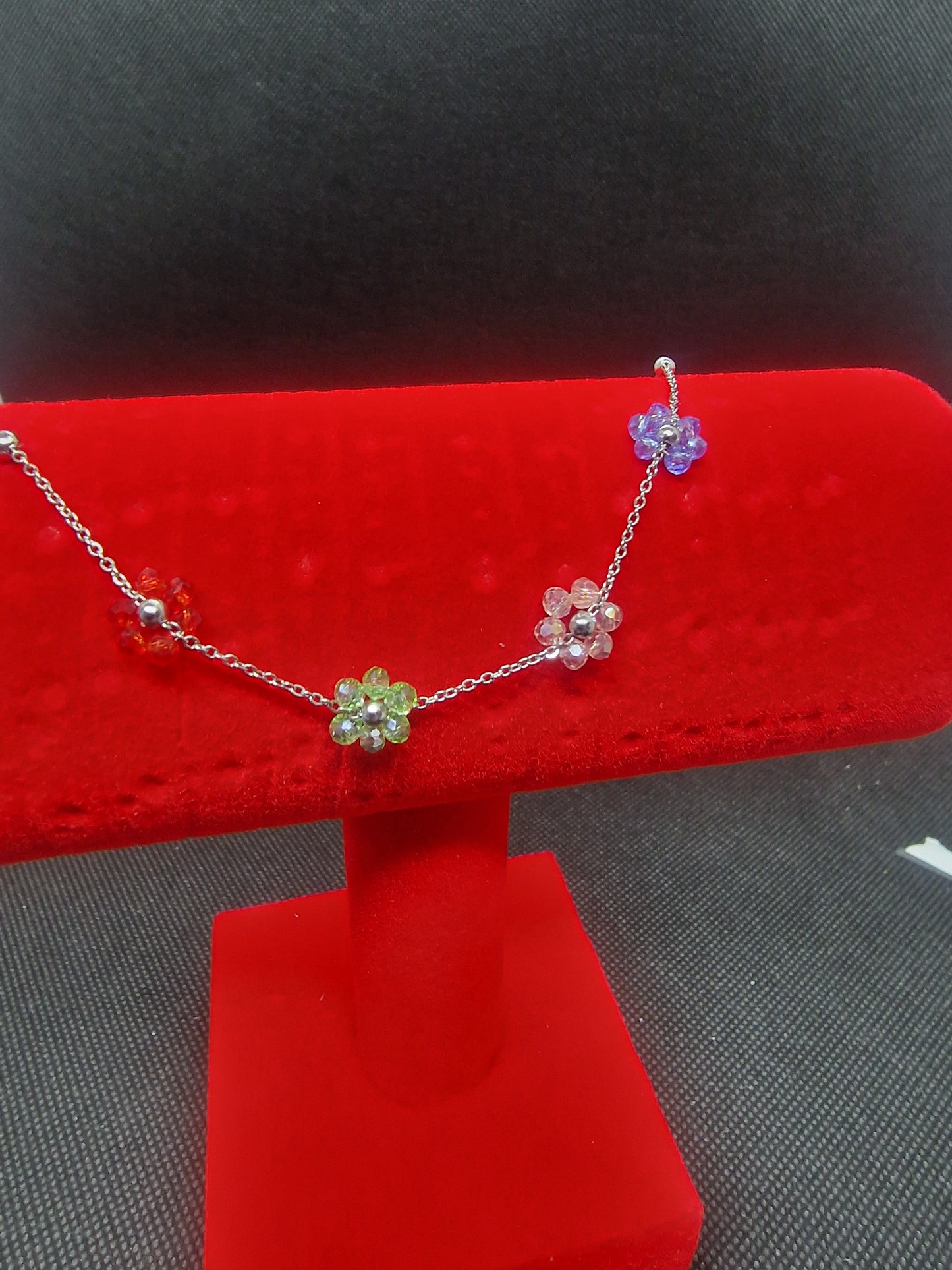 Bracciale fiore luminoso