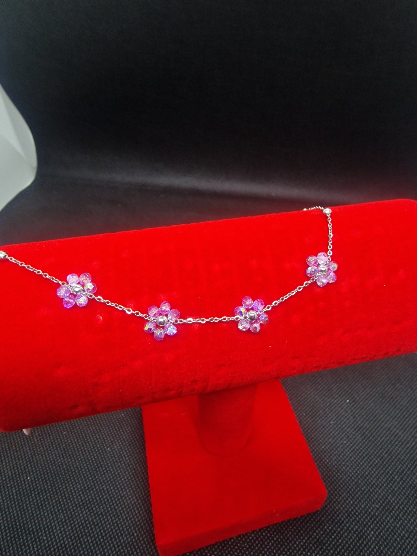 Bracciale fiore luminoso