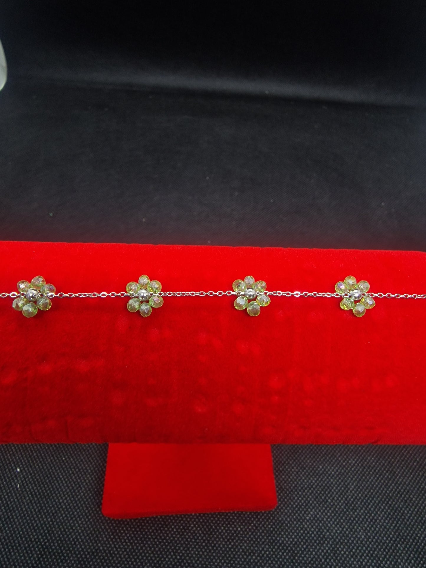 Bracciale fiore luminoso