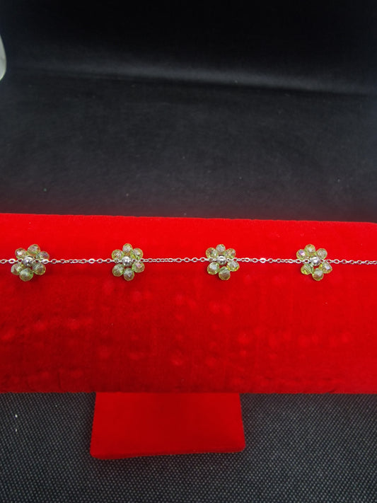 Bracciale fiore luminoso