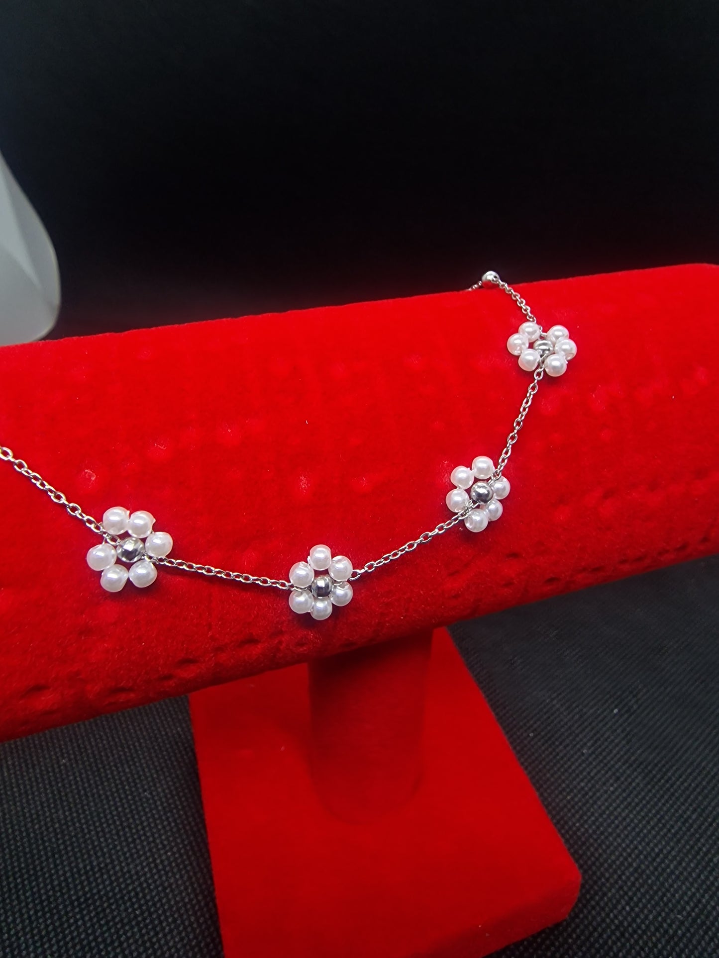 Bracciale fiore luminoso