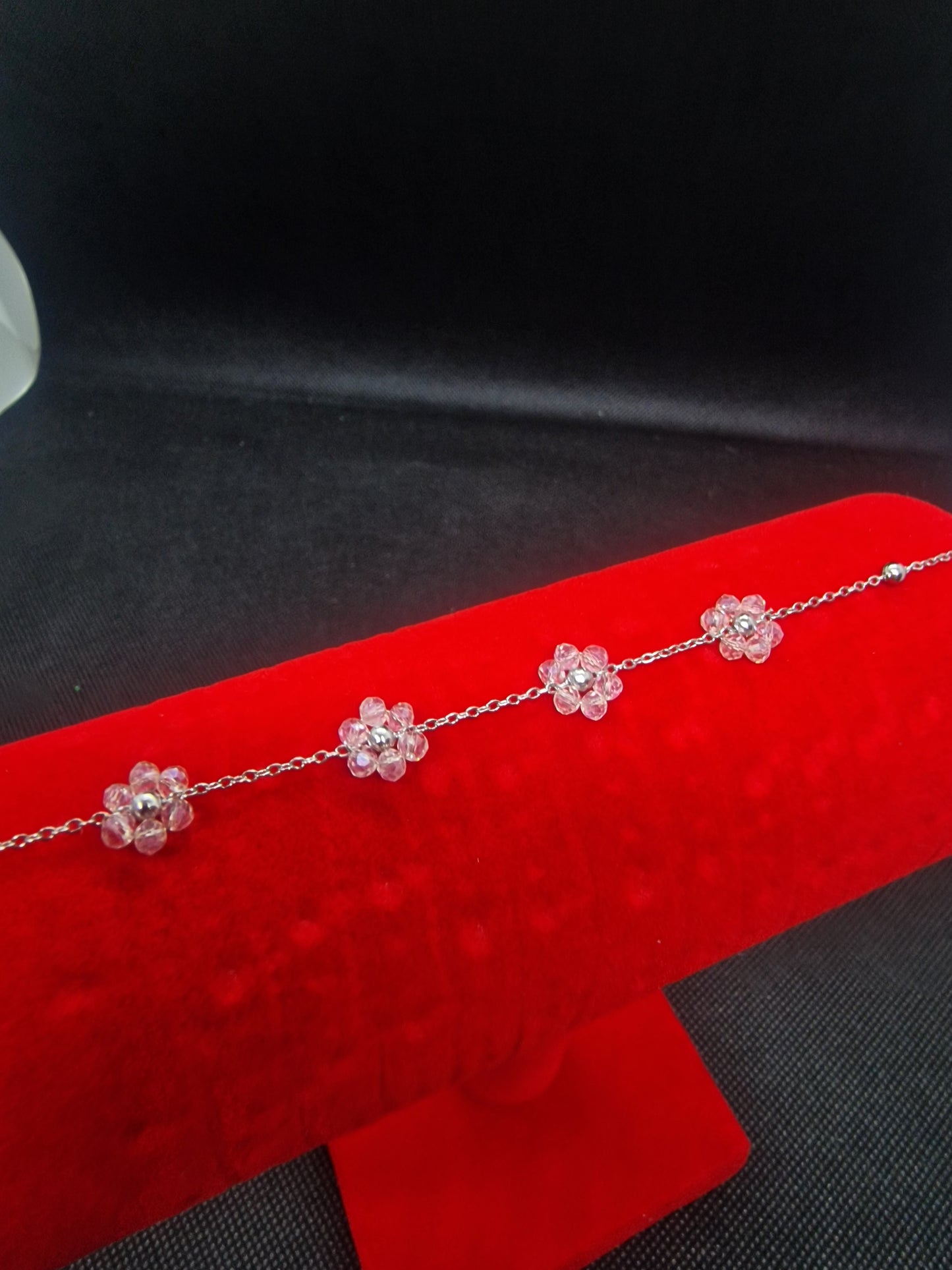 Bracciale fiore luminoso