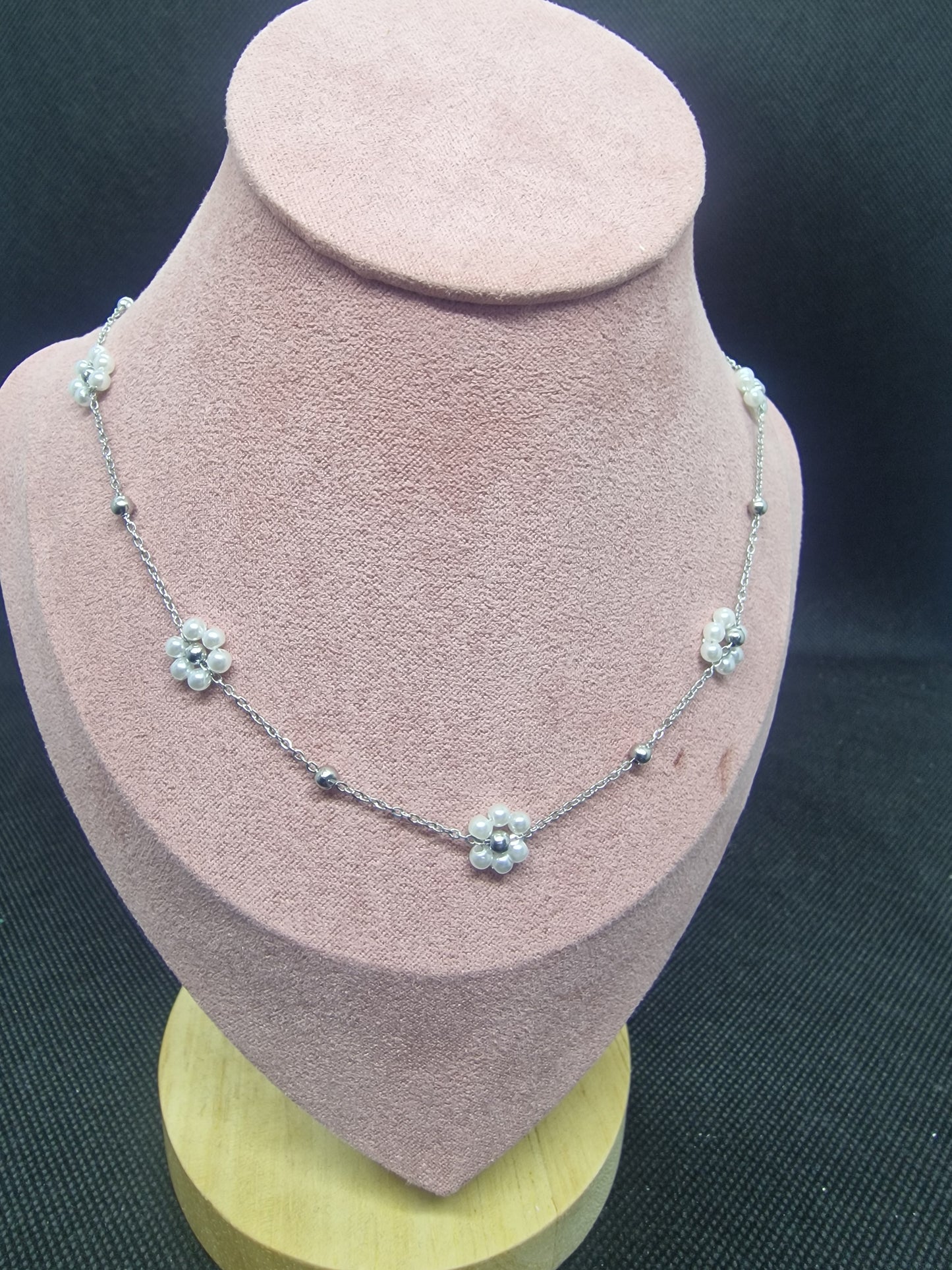 Collana fiore luminosa